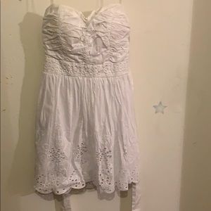 White SweetHeart Dress